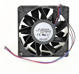 for Delta PFR1224UHE 12038 1.75A 24V 12CM 3-Pin Inverter Cooling Fan