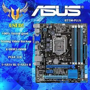 B75M-PLUS  Desktop Motherboard B75 Socket A 1155 i3 i5 i7 DDR3 32G SATA3 USB3.0