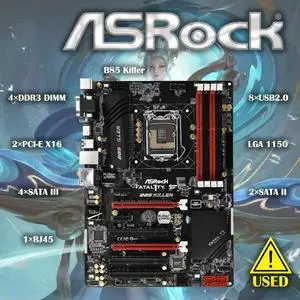 B85 Killer A 1150 32bg USB 3.1  ATX Desktop motherboard