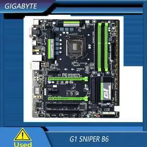 G1.SNIPER B6 32GB A 1150 DDR3 ATX Motherboard