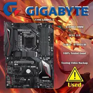 Z390 GAMING X  A1151 Motherboard DDR4 i9 i7 i5 i3 CPU Z390 Gaming M.2 ATX
