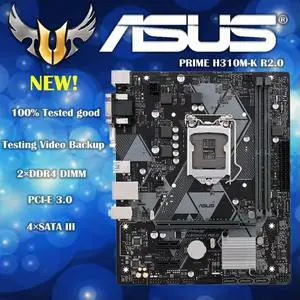 PRIME H310M-K R2.0 Motherboard H310 A 1151 Core i7/i5/i3 32GB DDR4 1151 Desktop H310 Mainboard
