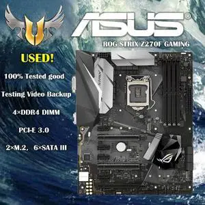 ROG STRIX Z270-F GAMING Desktop Motherboard Socket A 1151 i7 i5 i3 Z270 DDR4 USB3.0 mainboard PC boards