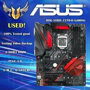 ROG STRIX Z370-H GAMING Desktop Z370 Z370M DDR4 Motherboard A 1151 USB3.0 SATA3