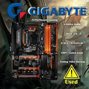 GA-Z270-Phoenix Gaming Motherboard Z270 Socket A 1151 DDR4 Support CPU I7 6700K 7700K