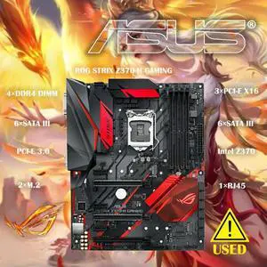 ROG STRIX Z370-H GAMING Desktop Z370 Z370M DDR4 Motherboard A 1151 USB3.0 SATA3