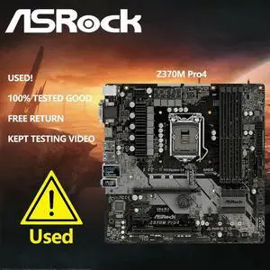 Z370M PRO4 Motherboard M-ATX Z370 A1151 DDR4 64GB SATA3 HDMI DVI