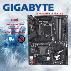 Z370 ULTRA  2.0 Gaming  Motherboard With RGB Fusion With A1151 ATX 2xM.2  Crossfire Motherboard