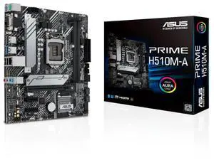 A 1200 PRIME H510M-A H510 Motherboard PCI-E 4.0 2 DDR4 64GB 4 SATA III Micro ATX Motherboard 1200 USB3.2