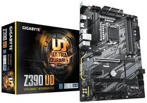 GA Z390 UD Motherboard A 1151 Z390  Desktop Mainboard M.2 nvme PCI-E X16 With Box