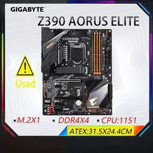 Z390 ELITE A1151 With Z390 SATA 6Gb/s ATX Motherboard