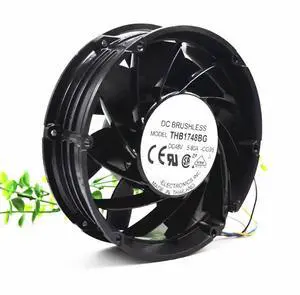 FOR Delta THB1748BG 48V 5.80A Emerson, FOR dedicated fan 17CM cooling fan