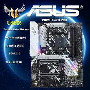 PRIME X470 PRO Motherboard With X470 chip Socket AM4 For Ryzen/7th Gen A-Series 4×DDR4 PCI-E 3.0 2 x M.2 ATX
