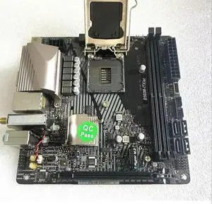 B560 B560M Mini-ITX Motherboard B560M-ITX/ac A 1200 DDR4 64GB M.2 PCI-E 4.0 support Core i9-11900 cpu i5-10400F cpu