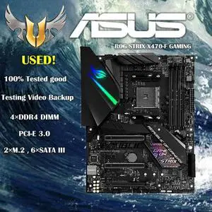 ROG Strix X470-F Gaming AM4 X470 SATA 6Gb/s ATX Motherboard