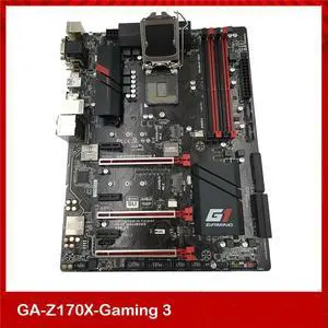 For GA-Z170X-Gaming 3 A1151 Z170 DDR4 32GB Support 6th and 7th Generation CPUs Motherboard Good