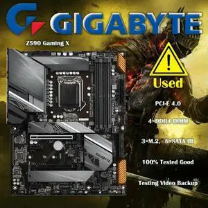 Z590 Gaming X A1200 M.2 NVME, SATA III, USB 3.0 DDR4 ATX Motherboard
