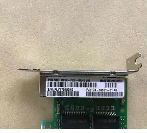 For 74-10521-01 I350T4 10 Gigabit Network Card With Four Electrical Ports UCSC-PCIE-IRJ45