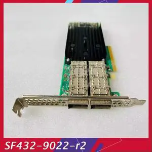 For Solarflare  Full profile 40 Gigabit Network Card With Dual Electrical Ports SF432-9022-r2