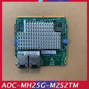 AOC-MH25G-M2S2TM Server NIC SIOM Dual 25G Optical + Dual 10G Electrical NIC