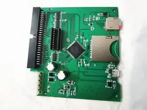 SD card replaces the old SCSI 50-pin hard disk circuit board SCSI hard disk 50pin 3.5 SCSI Module sensor