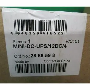 2866598 MINI-DC-UPS/12DC/4 For Phoenix UPS Uninterruptible Power Supply Works ly Fast Ship