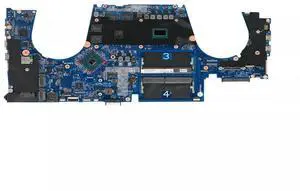 L28689-001 L28689-601 For ZBook15 17 Studio G5 G3 Laptop Motherboard DA0XW2MBAG0 CPU E-2186M GPU P1000 4GB