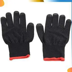2Pcs Game Gloves For PUBG Sweat Proof Non-Scratch Sensitive Press Screen Gaming Finger Thumb Sleeve Gloves