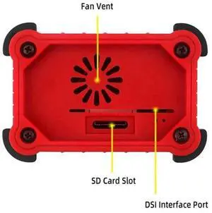 Raspberry Pi 4 Aluminum Case Anti-Falling Protection Shell For Pi 4 For Raspberry Pi 4 Raspberry Pi 4 Aluminum Case Anti-Falling Protection Shell For Pi 4 For Raspberry Pi 4