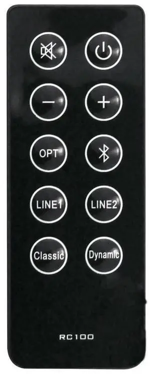 Replace RC10D RC100 Remote Control for Edifier R2000DB Soundbar Powered Bluetooth Bookshelf Speakers