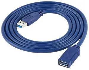 USB 3.0 Extension Cable Male to Female M/F Cord Adapter Super Speed Data Transfer Charging Transmission Hard Disk Connection