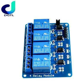5V 4 Channel Relay Module for PIC ARM DSP AVR Raspberry Pi