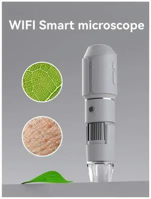 Wireless Digital Microscope Endoscope Inspection Camera 50X-1600X Magnification Handheld Mini Phone
