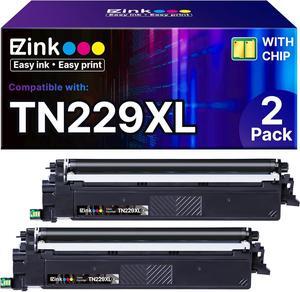 E-Z Ink Compatible Toner Cartridge Replacement for Brother TN229XL Toner Cartridges TN229XL Black High Yield to use with Brother MFC-L3780CDW HL-L3280CDW MFC-L3720CDW HL-L3220CDW with Chip (2 Black)
