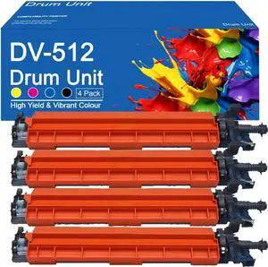 DV-512 Developer Unit Compatible for Konica Minolta A2XN03D A2XN0KD A2XN0ED A2XN08D Developer Unit Work for Konica Minolta Bizhub C224 C224e C284 C284e C364 C364e C