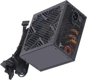 PC Power Supply Gaming Computer Power Supplies 550W/650W/750W with Quiet 120mm FDB Fan Efficient