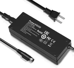 4-Pin 19.5V AC/DC Adapter Compatible with Targus Universal Dual Video Laptop Docking Station ACP71USZ 19.5VDC 6.15A DC19.5V 19.5 Volt 19.5 Volts Power Supply Cord Battery Charger Cable PSU