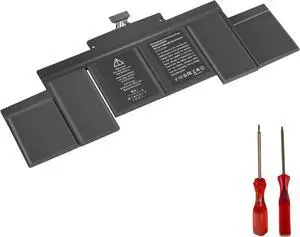TREE.NB A1618 A1494 Battery Replacement for MacBook Pro 15 Inch Retina A1398 (Late 2013, Mid 2014, Mid 2015 Version), NOT fit for A1398 (Mid 2012 Early 2013), P/N:020-00079 02000079