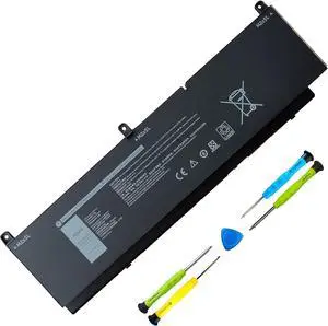 PKWVM Laptop Battery Replacement for Dell Precision 7750 7760 7550 7560 Series Notebook C903V CR72X 17C06 447VR 95Wh 11.4V 7922mAh 6-Cells