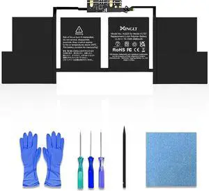 A1707 Replacement Battery for MacBook Pro,A1820 Laptop Battery for MacBook Pro 15 inch A1707 (2016, 2017) 6680mAh 76.15Wh EMC 3072 3162