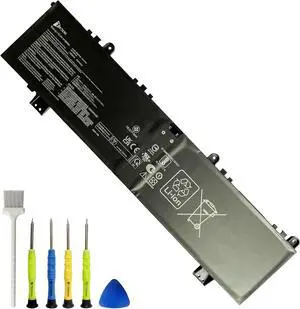 C41N2103 90Wh Battery Replacement for Asus NR2202RX NR2202RS NR2202RM NR2202RW ROG Zephyrus Duo 16 GX650PY GX650PZ GX650RS GX650PV GX650RM GX650RX GX650PI GX650RW Series 15.4V 5845