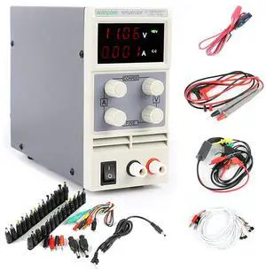 Power Supply Variable,Switching Power Supply, Adjustable Digital MINI LED Switching DC 30V 10A 60V 5A Power Supply Laboratory Power Supply DC Jack For Phone Laptop Repair for LED Strip, CCTV Camera, R