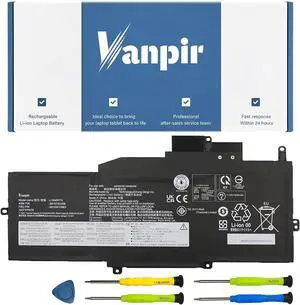 L19M3P73 Laptop Battery Compatible with Lenovo ThinkPad X1 Nano Gen 1st Series L19M3P72 L19C3P71 5B10W13963 SB10T83206 11.58V 48.2Wh 4170mAh