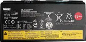 00HW030 Battery 96Wh 6400mAh Replacement for Lenovo ThinkPad P70 20ER 20ES / ThinkPad P71 20HK 20HL Series 01AV451 78++ 78+ SB10F46468 4X50K14092 5B10W13950 15V 8-Cells