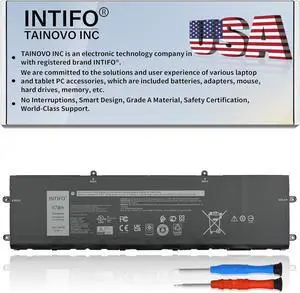 87Wh DWVRR Laptop Battery Compatible with Dell Alienware X15 R1 R2 Alienware X17 R1 R2 Series 0817GN 817GN 0NR6MH NR6MH [11.4V 7250mAh 6-Cell]