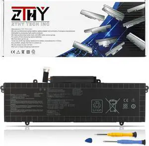 C31N2021 Battery Replacement for ASUS Zenbook 14X OLED UM5400QA UM5401QA UM5401RA UP5401ZA UX5400ZB UX5400ZF UX5401ZA UX5401ZAS, 14 Flip OLED UP5401 UN5401 UP5401EA UP5401ZA UN5401RA UN5401QA 63Wh