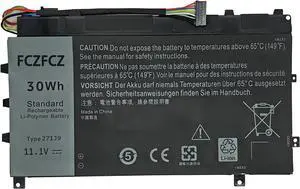 271J9 Battery Replacement for Dell Latitude 13 7000 7350 Series 0271J9 3WKT0 GWV47 MN791 0GWV47 0MN791 YX81V 11.1V 30Wh 2500mAh 3-Cells