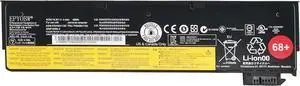 45N1130 68 68+ Battery 48Wh Compatible with Lenovo ThinkPad X240 X250 X260 X270 T440s T450 T450s T460p L460S T470p L470 A275 P50s Series 45N1132 45N1768 45N1777 45N1134 45N1734 45N1131 45N1133