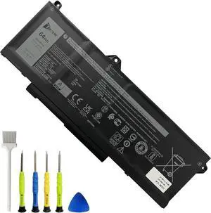 GRT01 64Wh Battery Replacement for Dell Alienware m17 R5 AMD Gaming Precision 15 3581 3591 3561 3571 3470 Latitude 5521 5531 5431 5421 Series 15.2V 4000