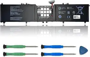 RC30-0423 Laptop Battery Replacement for Razer Blade 17 RTX 3080 Ti/Razer Blade 17 Early 2022 / Razer Blade Pro 17 RTX 3080 Series Laptop RZ09-0368 Battery 15.4V 82Wh/5329mAh 8-Cell